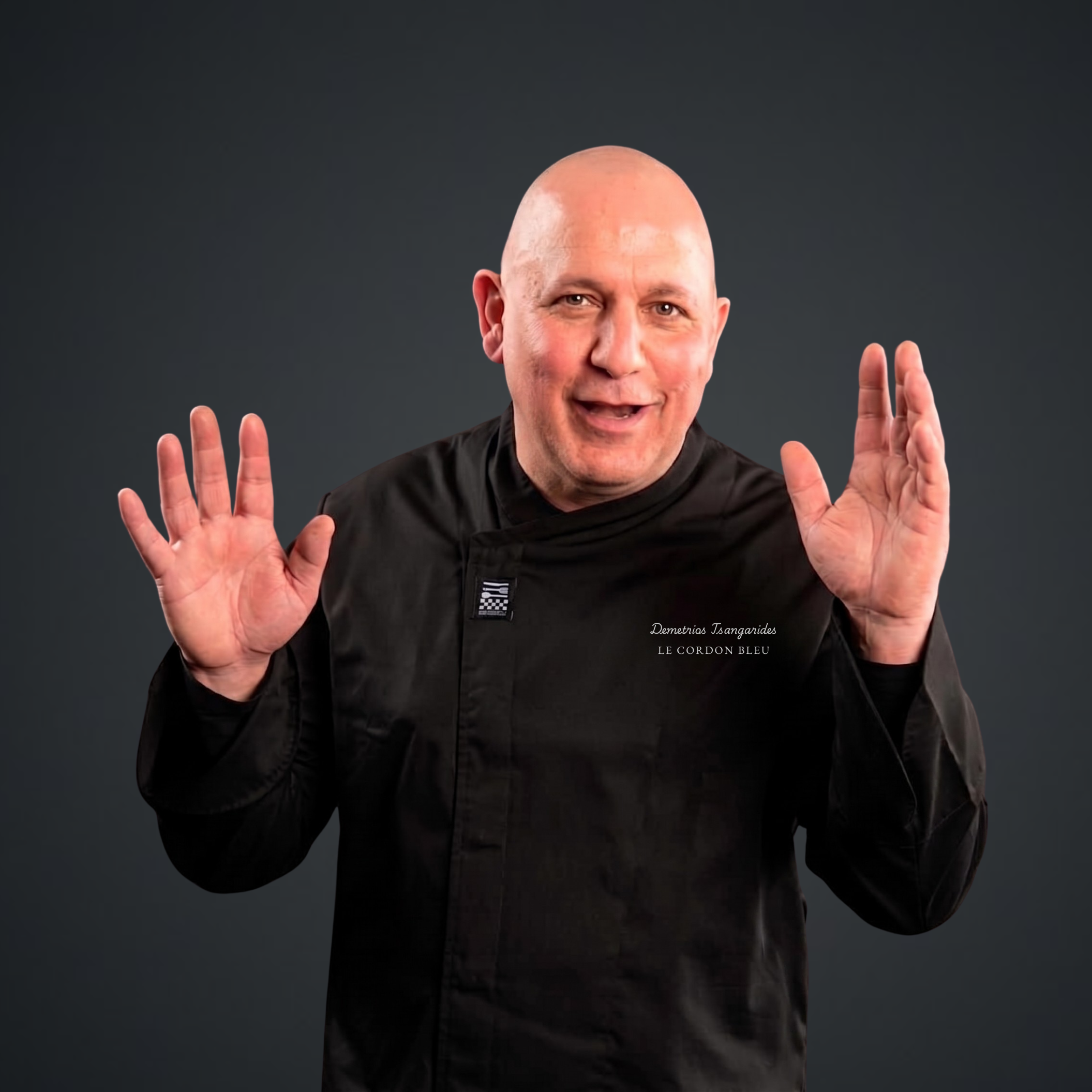 Demetrios Tsangarides, master pastry chef